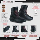 BOTAS DE MOTO TOURING 100% IMPERMEABLES Y TRANSPIRABLES CON HOMOLOGACIÓN CE, EPI