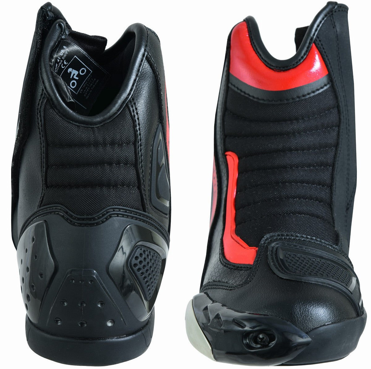 BOTAS DE MOTO CARRETERA ESTILO DEPORTIVO CAÑA CORTA IMPERMEABLES Y TRANSPIRABLES CON HOMOLOGACIÓN CE Y EPI (3)