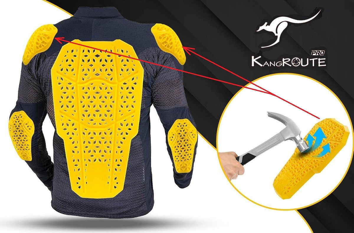 JUEGO DE PROTECTORES DE HOMBROS EN GEL, FLEXIBLES Y VENTILADOS CON CERTIFICAIÓN CE (NIVEL: 2 CE, EN1621-2) (1)