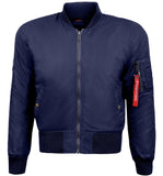 CAZADORA DE MOTO BOMBER EN 100% NAYLON UNISEX, IMPERMEABLE, TRANSPIRABLE Y TÉRMICO CON PROTECTORES C.E. EN 1621 NIVEL 2 (1)