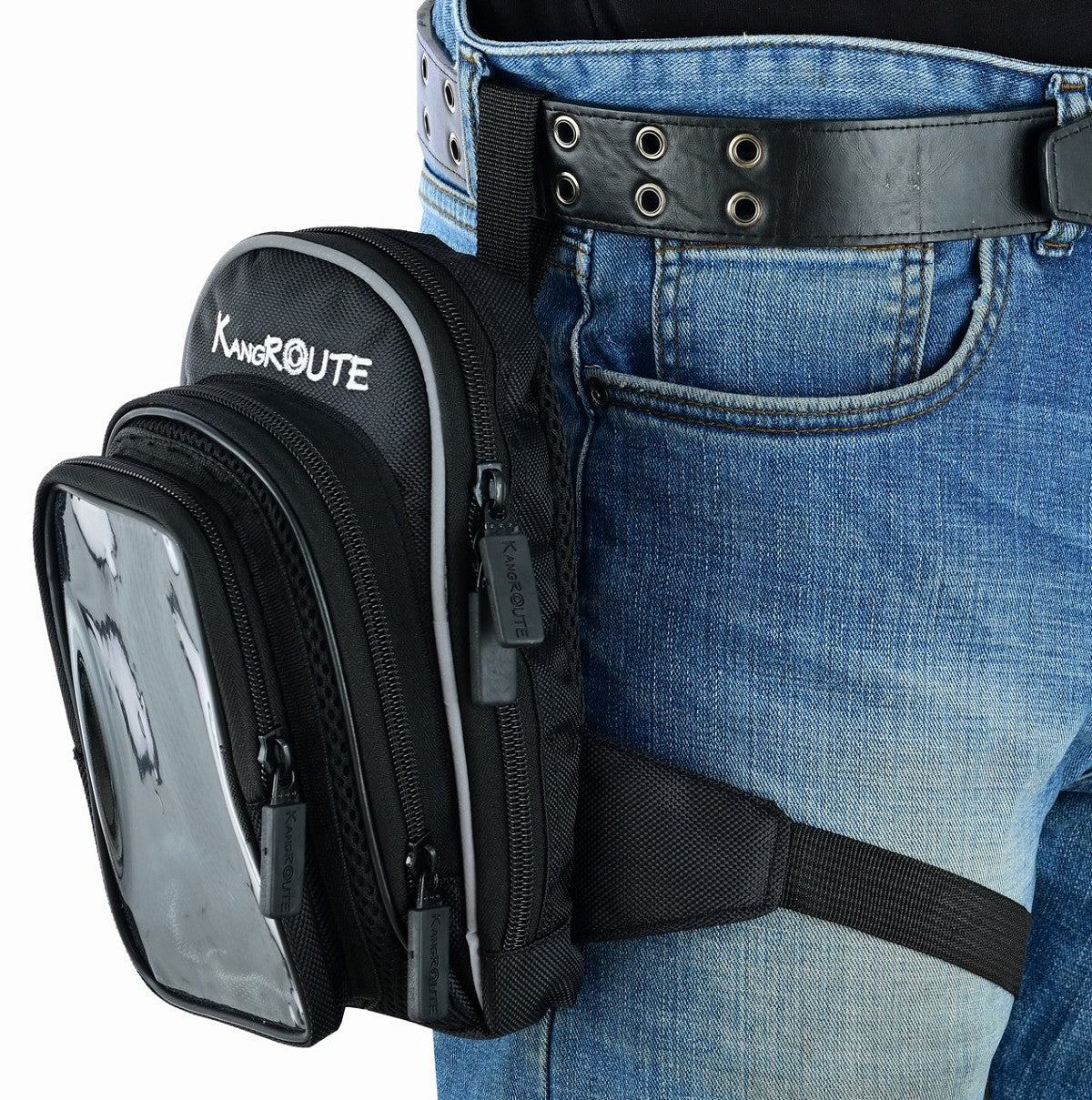 Leg bag, cell phone pack with 2 liter capacity