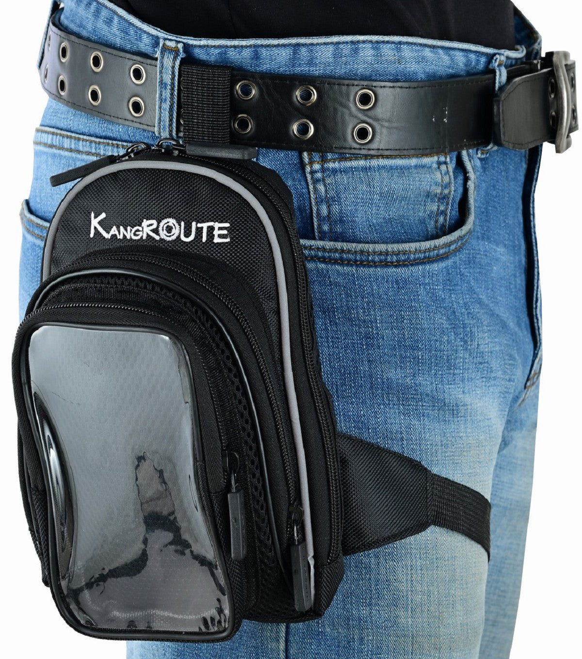 Leg bag, cell phone pack with 2 liter capacity