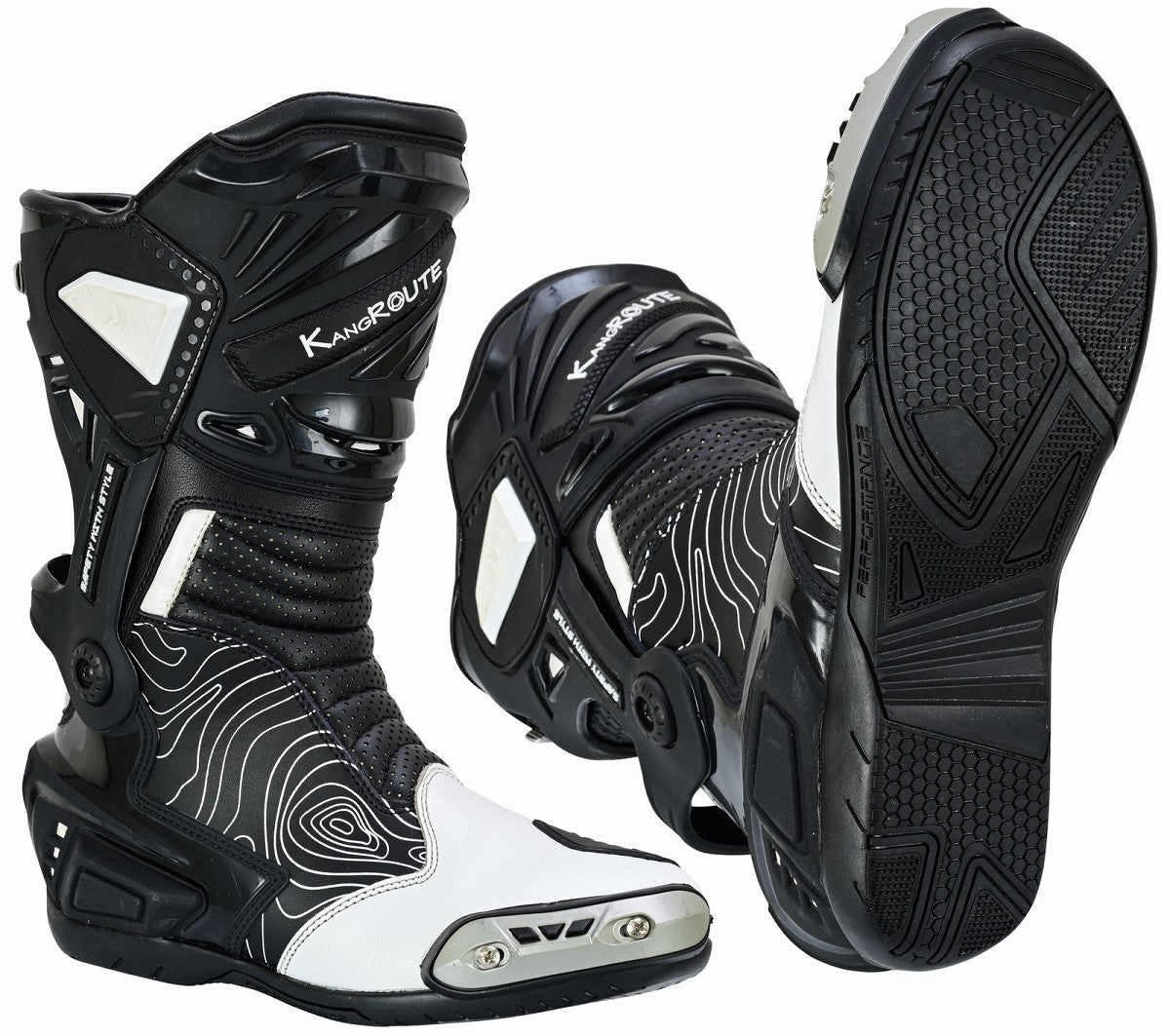BOTAS DE MOTO DEPORTIVAS DE ALTOS NIVELES DE COMPETICIÓN MOTOGP Y SBK CE-CAT II Y EPI EN:13634 APROBADAS (2)