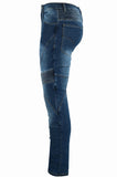 PANTALÓN VAQUERO TEJANO UNISEX DE KEVLAR CON PROTECCIONES C.E. Y ZONAS ELÁSTICAS