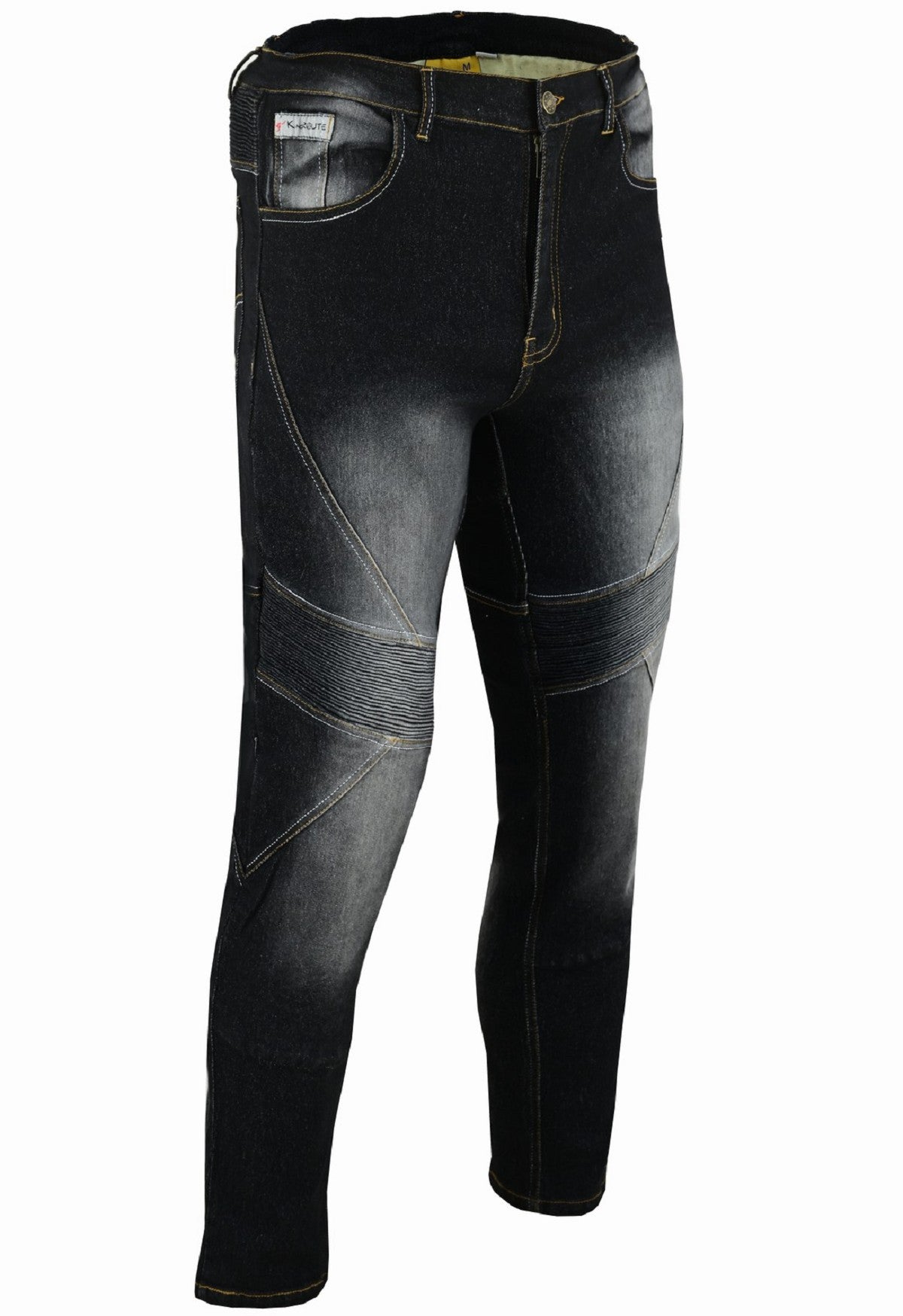 PANTALÓN VAQUERO TEJANO UNISEX DE KEVLAR CON PROTECCIONES C.E. Y ZONAS ELÁSTICAS (1)