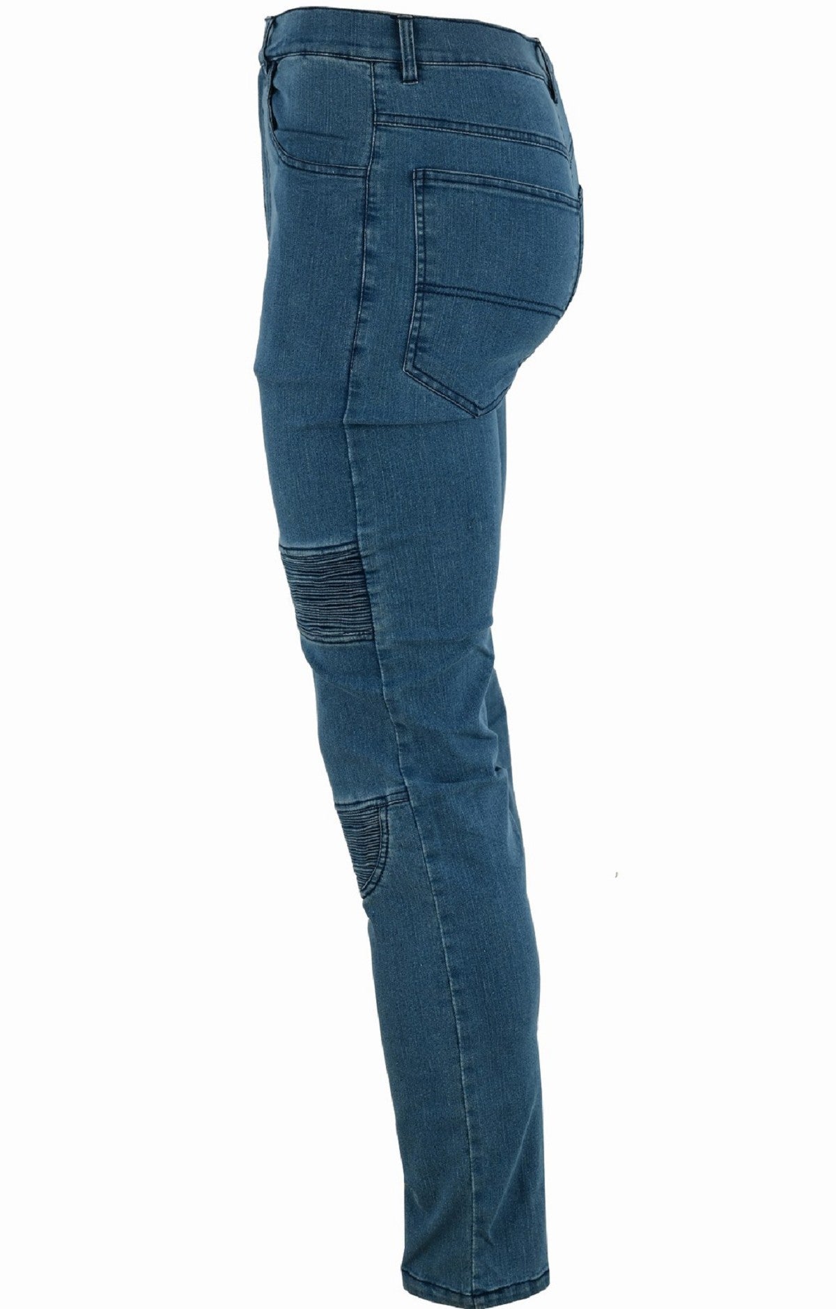 PANTALÓN KEVLAR VAQUERO UNISEX FLEXIBLE Y ZONAS ELÁSTICAS CON TRATAMIENTO IMPERMEABLE Y PROTECCIONES C.E.