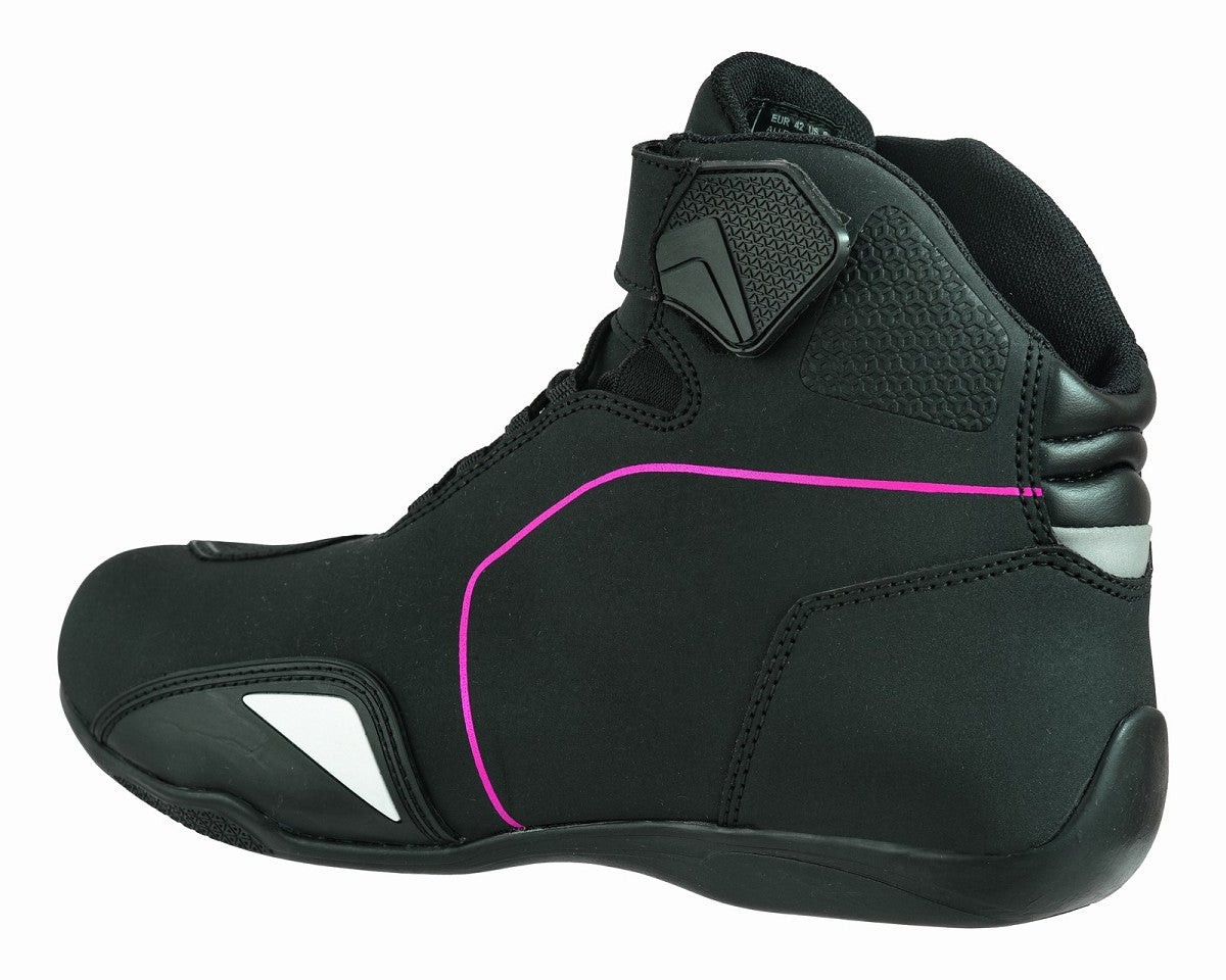 ZAPATILLAS DE MOTO PARA MUJER, IMPERMEABLES Y TRANSPIRABLES CON HOMOLOGACIÓN CE Y EPI