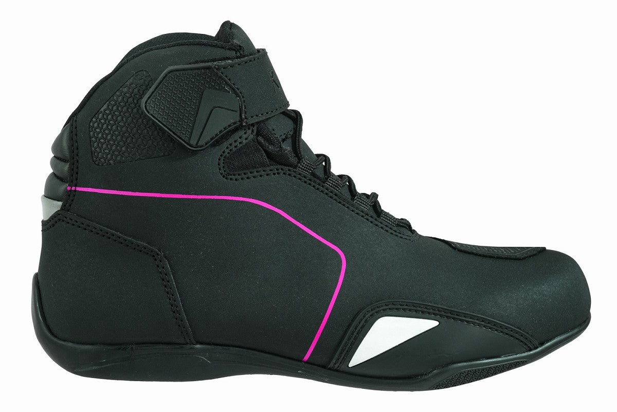 ZAPATILLAS DE MOTO PARA MUJER, IMPERMEABLES Y TRANSPIRABLES CON HOMOLOGACIÓN CE Y EPI