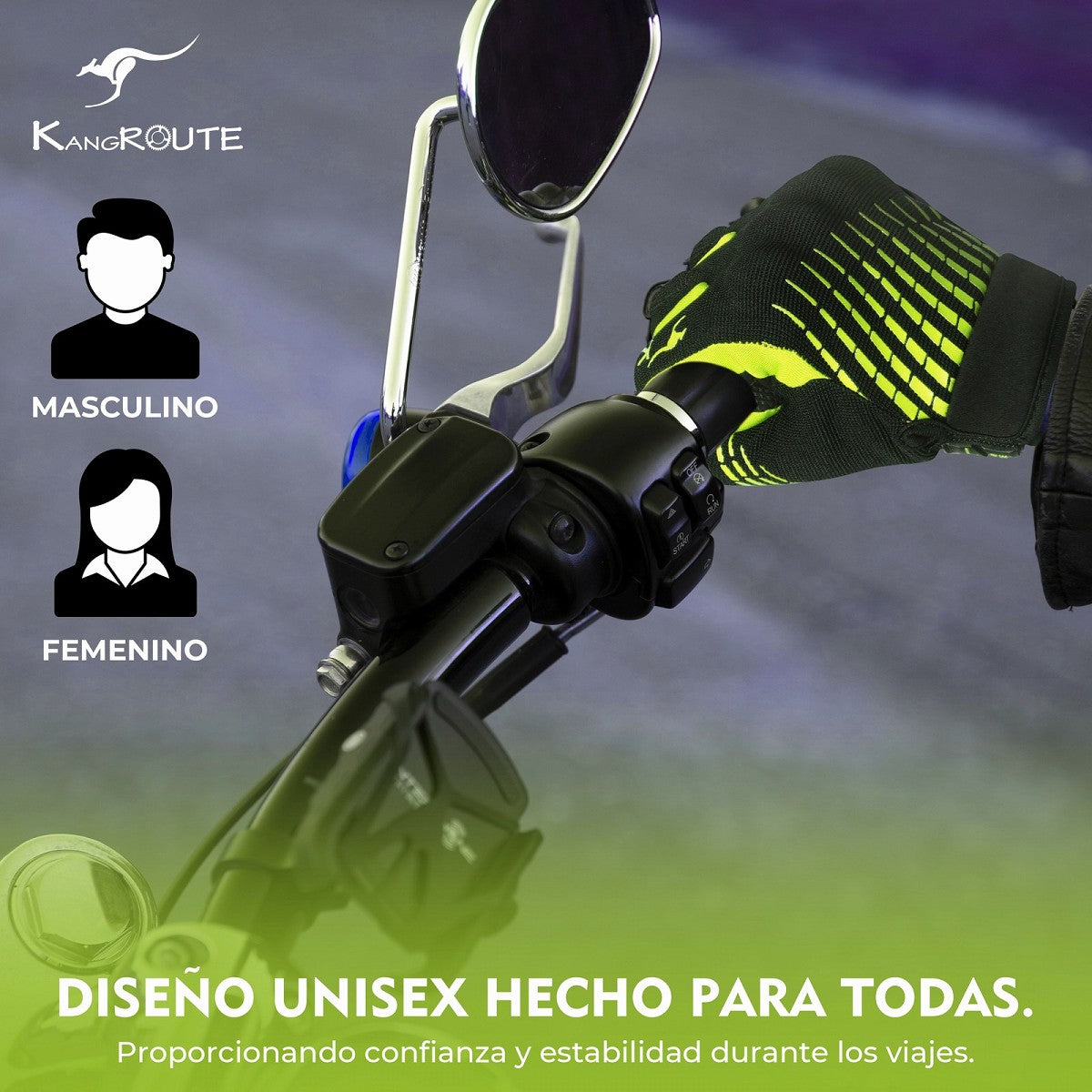 GUANTES DE MOTO LIGEROS CONFECCIONADOS EN TEJIDO TRANSPIRABLE Y RESISTENTE CON PROTECCIONES PARA VERANO