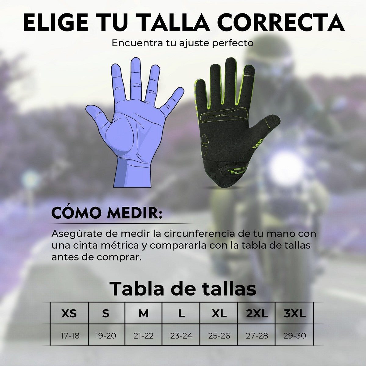 GUANTES DE MOTO LIGEROS CONFECCIONADOS EN TEJIDO TRANSPIRABLE Y RESISTENTE CON PROTECCIONES PARA VERANO