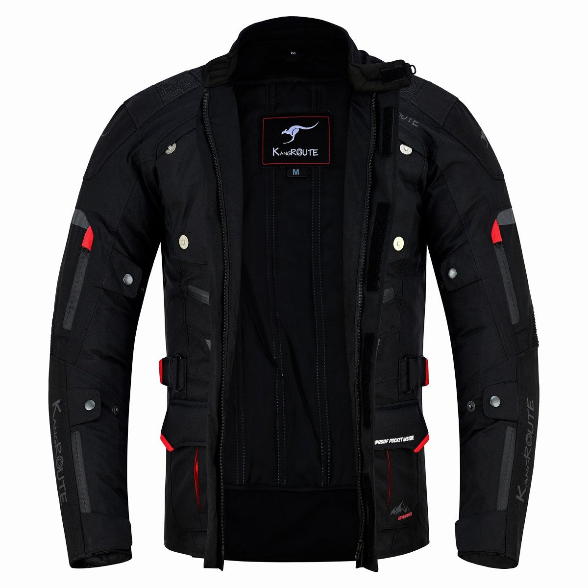 CHAQUETA DE MOTO TEXTIL ADVENTURE / TOURING 3/4 ALL SEASON � C.E. HOMOLOGADA