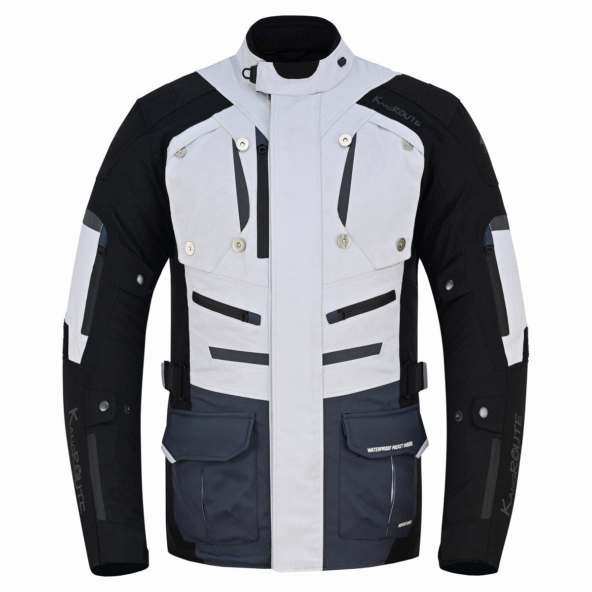 CHAQUETA DE MOTO TEXTIL ADVENTURE / TOURING 3/4 ALL SEASON � C.E. HOMOLOGADA (1)