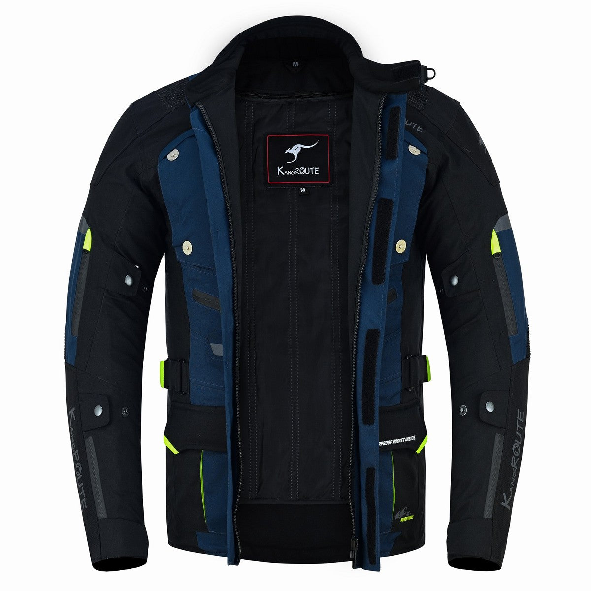 CHAQUETA DE MOTO TEXTIL ADVENTURE / TOURING 3/4 ALL SEASON � C.E. HOMOLOGADA (2)