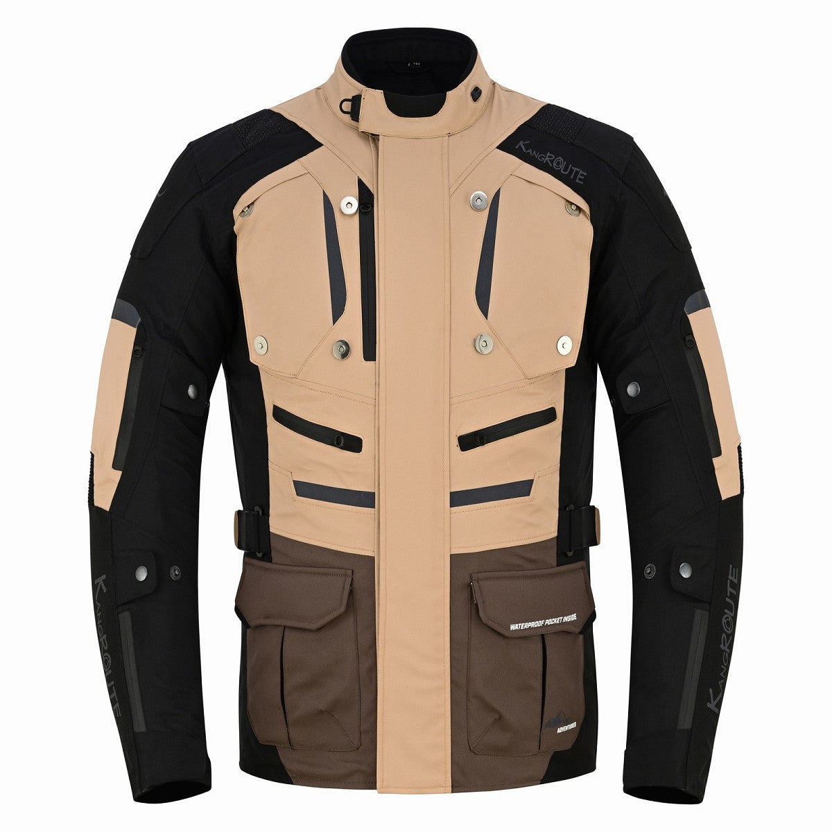 CHAQUETA DE MOTO TEXTIL ADVENTURE / TOURING 3/4 ALL SEASON � C.E. HOMOLOGADA (3)