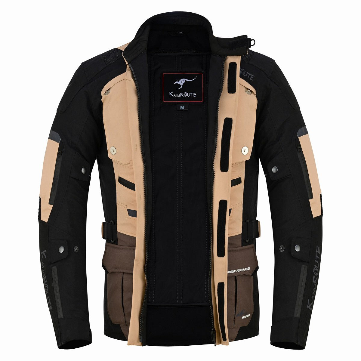 CHAQUETA DE MOTO TEXTIL ADVENTURE / TOURING 3/4 ALL SEASON � C.E. HOMOLOGADA (3)