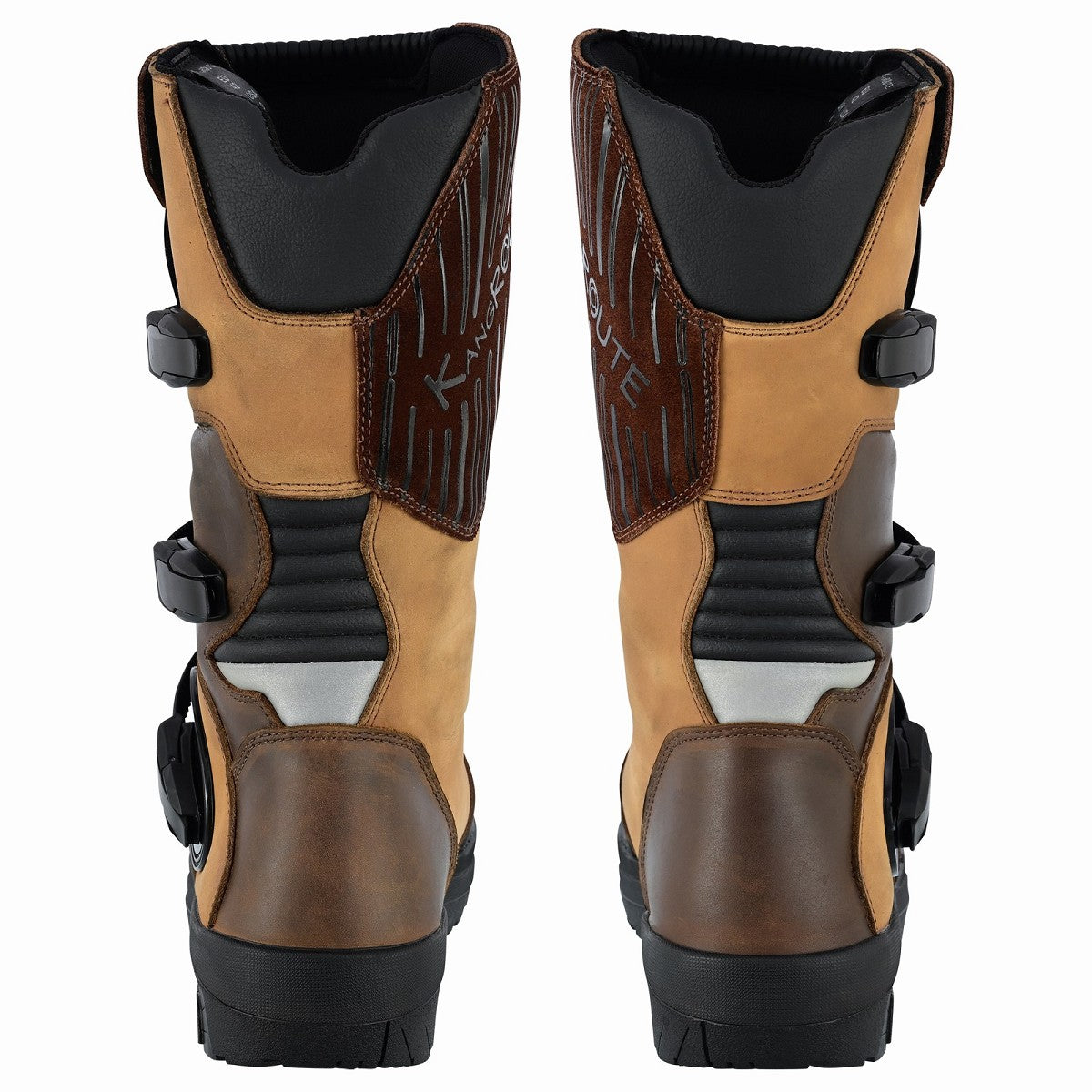 BOTAS DE MOTO ADVENTURE / TOURING DE CAÑA ALTA EN PIEL BOVINA CON PROTECTORES PU Y HOMOLOGACIÓN C.E. EPI (1)