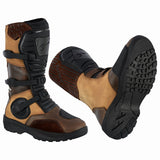 BOTAS DE MOTO ADVENTURE / TOURING DE CAÑA ALTA EN PIEL BOVINA CON PROTECTORES PU Y HOMOLOGACIÓN C.E. EPI (1)