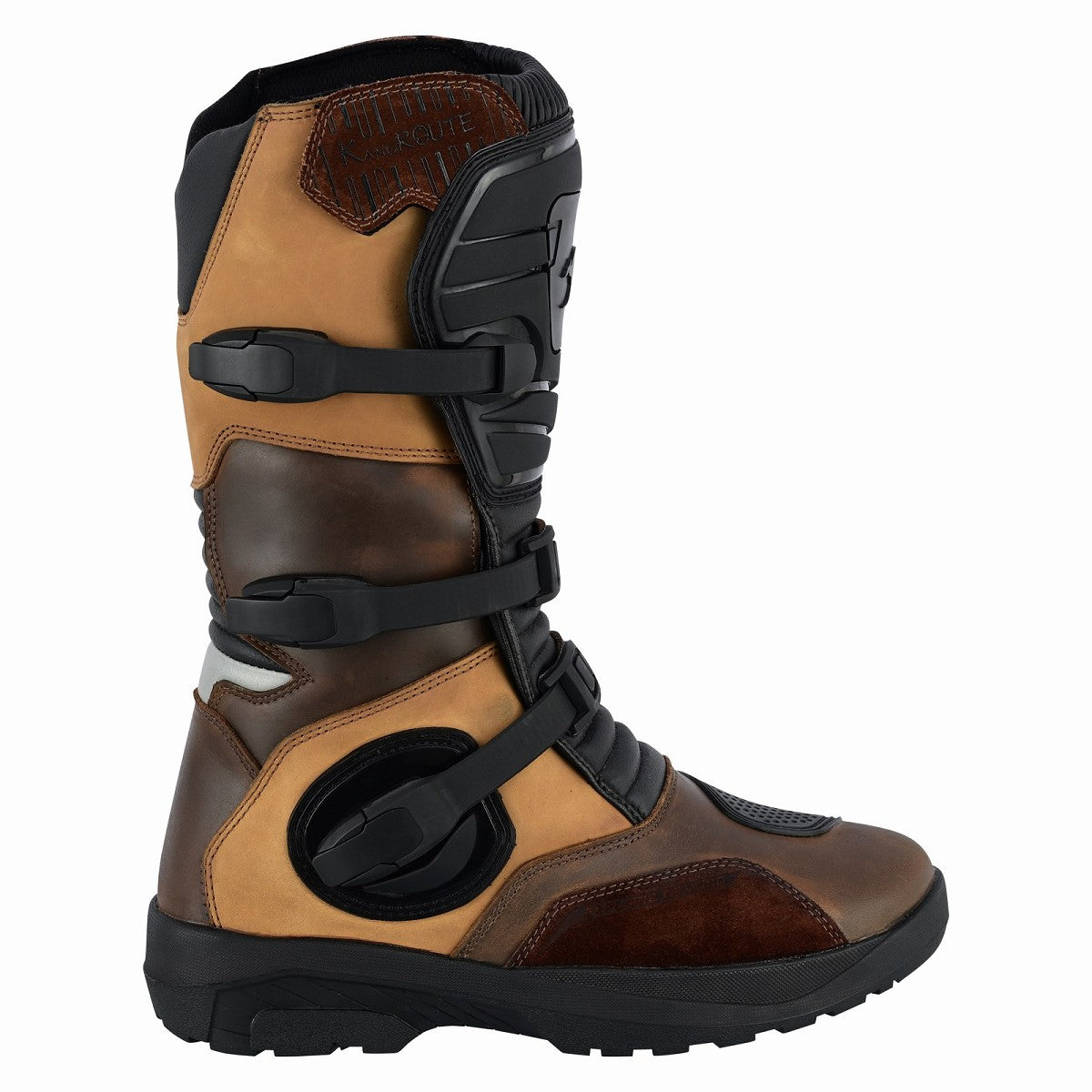 BOTAS DE MOTO ADVENTURE / TOURING DE CAÑA ALTA EN PIEL BOVINA CON PROTECTORES PU Y HOMOLOGACIÓN C.E. EPI (1)