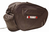 ALFORJAS LATERALES DE CORDURA CON REFLECTANTES Y FUNDA IMPERMEABLE
