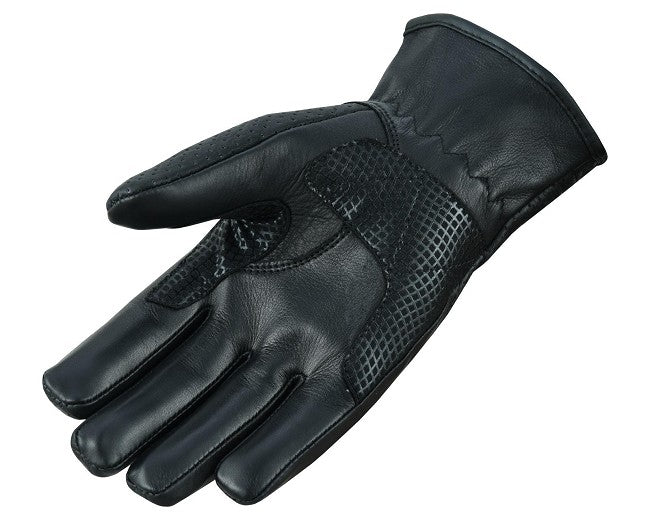 GUANTES DE VERANO PERFORADOS EN PIEL ANILINA CON PROTECCIONES