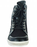 ZAPATILLAS MOTO STREET EN PIEL CON PROTECCIONES TIPO BAMBAS IMPERMEABLES
