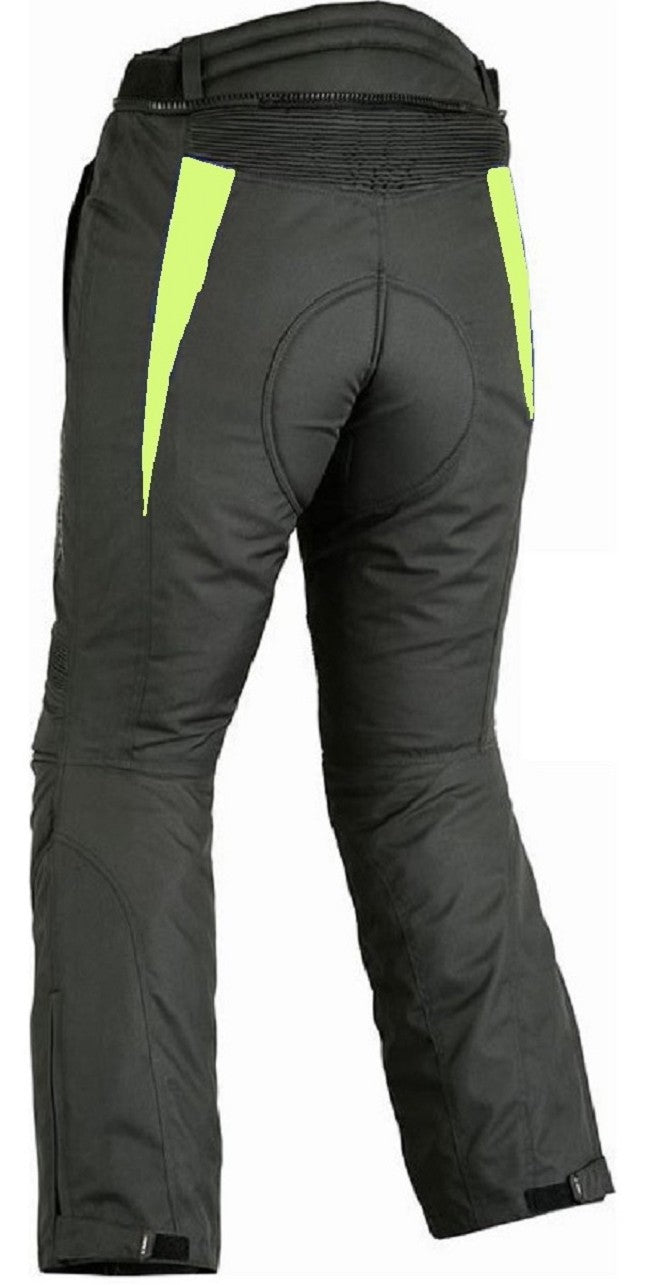 PANTALON DE CORDURA IMPERMEABLE CON PROTECCIONES