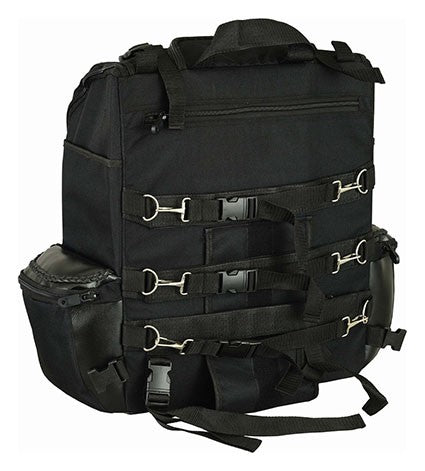 BOLSA DE VIAJE EN POLIPIEL Y CORDURA CON RULO DESMONTABLE