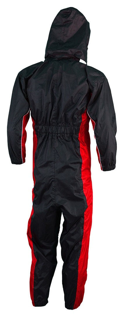 MONO IMPERMEABLE DE LLUVIA DE UNA PIEZA CON REFLECTANTES