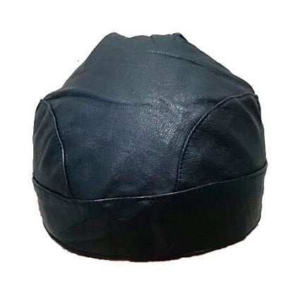 GORRA (BANDANA) DE PIEL PARA MOTO CUSTOM, DIBUJO USA, REVERSIBLE