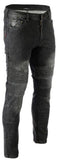 PANTALÓN VAQUERO TEJANO FLEXIBLE UNISEX CON REFUERZOS DE TEJIDO KEVLAR Y PROTECCIONES C.E. (1)