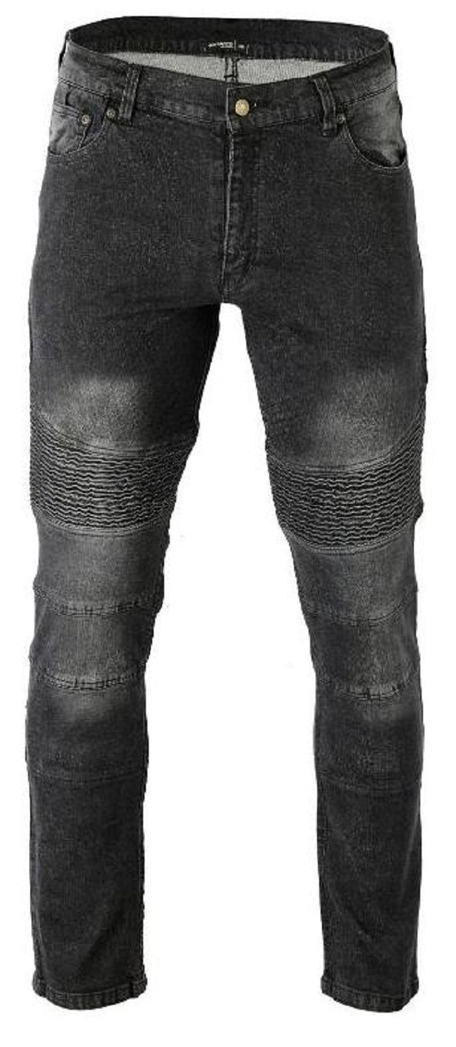 PANTALÓN VAQUERO TEJANO FLEXIBLE UNISEX CON REFUERZOS DE TEJIDO KEVLAR Y PROTECCIONES C.E. (1)