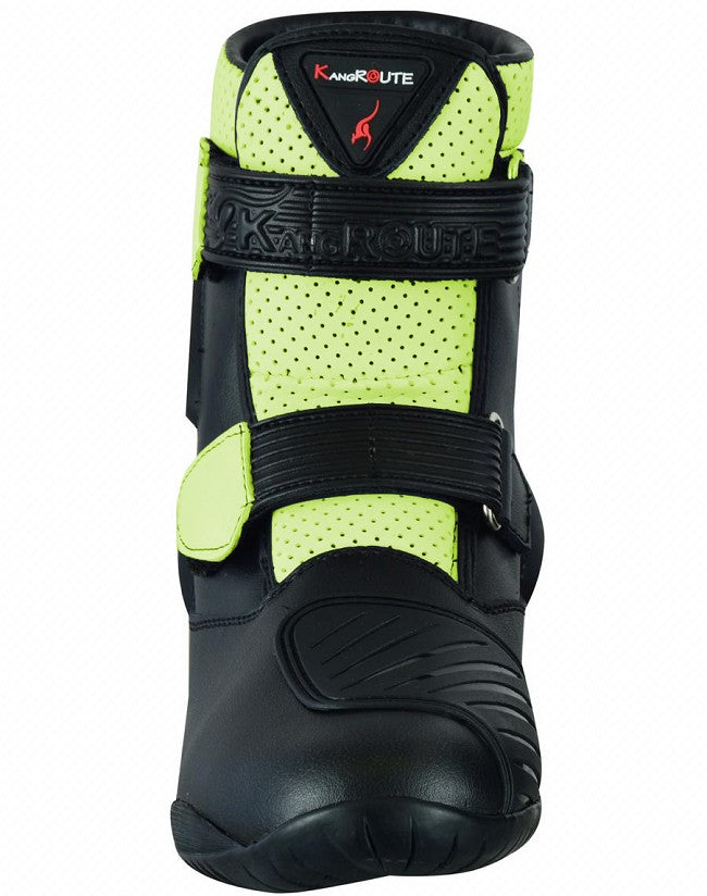 SHORT SHAFT LEATHER BIKER BOOTS, UNISEX