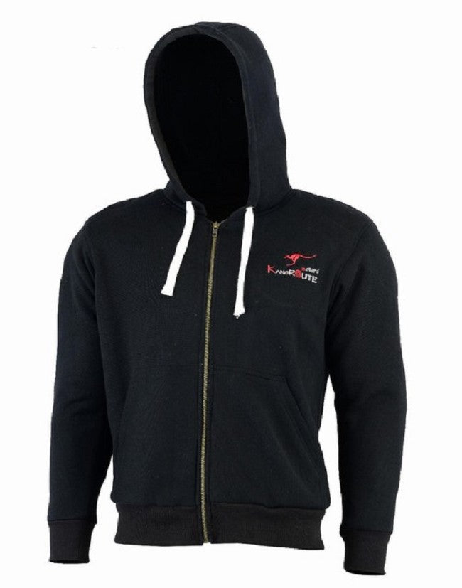 REF:Sudadera NuukSUDADERA DE MOTOS CON KEVLAR Y PROTECCIONES C.E. (KEVLAR HOODIE)