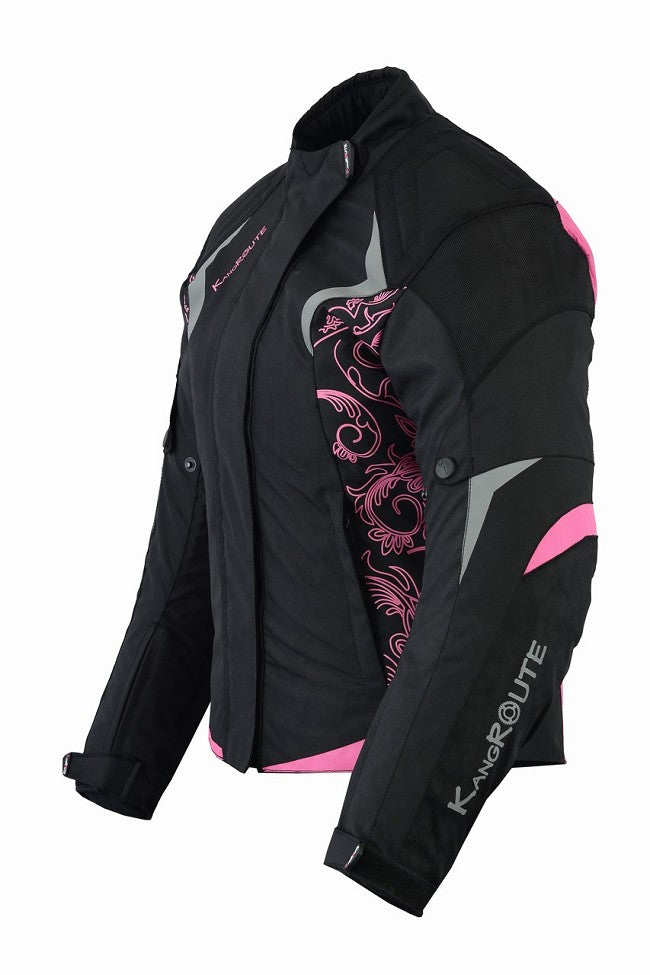REF:AGATHA FUCSIACHAQUETA DE CORDURA PARA CHICAS CON DIBUJO ESTILO TATTOO FUCSIA