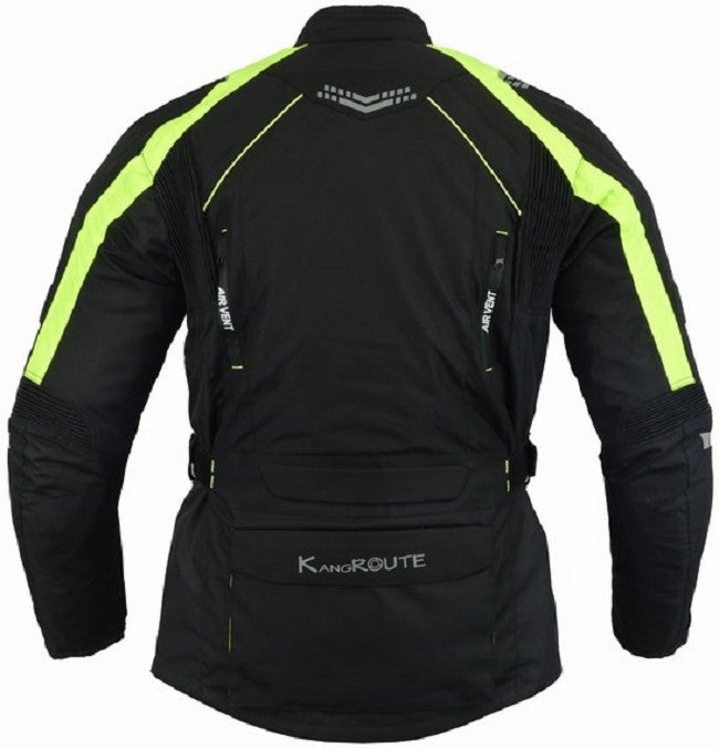 REF:Atenea FluorCHAQUETA DE MOTO EN CORDURA 3/4 UNISEX, IMPERMEABLE 100%