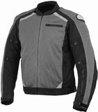 REF:Apolo Gray (Gris)CHAQUETA PERFORADA DE VERANO CON FORRO IMPERMEABLE Y DESMONTABLE