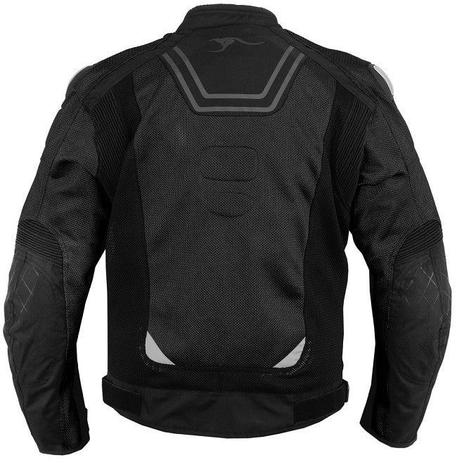 REF:APOLO NEGRO VERANOCHAQUETA PERFORADA DE VERANO CON FORRO IMPERMEABLE Y DESMONTABLE