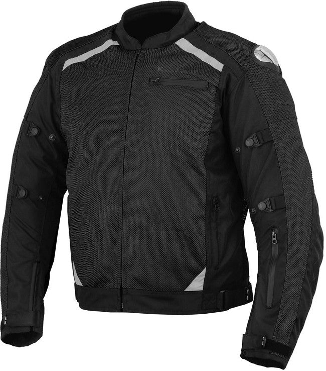 REF:APOLO NEGRO VERANOCHAQUETA PERFORADA DE VERANO CON FORRO IMPERMEABLE Y DESMONTABLE