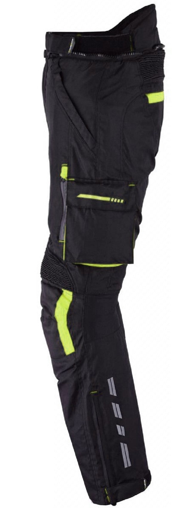 PANTALON DE MOTO EN CORDURA IMPERMEABLE, CORTAVIENTO Y PROTECCIONES CE