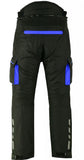 PANTALON DE MOTO EN CORDURA IMPERMEABLE, CORTAVIENTO Y PROTECCIONES CE (2)
