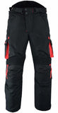 PANTALON DE MOTO EN CORDURA IMPERMEABLE, CORTAVIENTO Y PROTECCIONES CE (3)