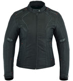 REF:ARTEMISA NEGRA KANGROUTECHAQUETA CORDURA DE MOTO PARA CHICAS CON ESTILO MODERNO