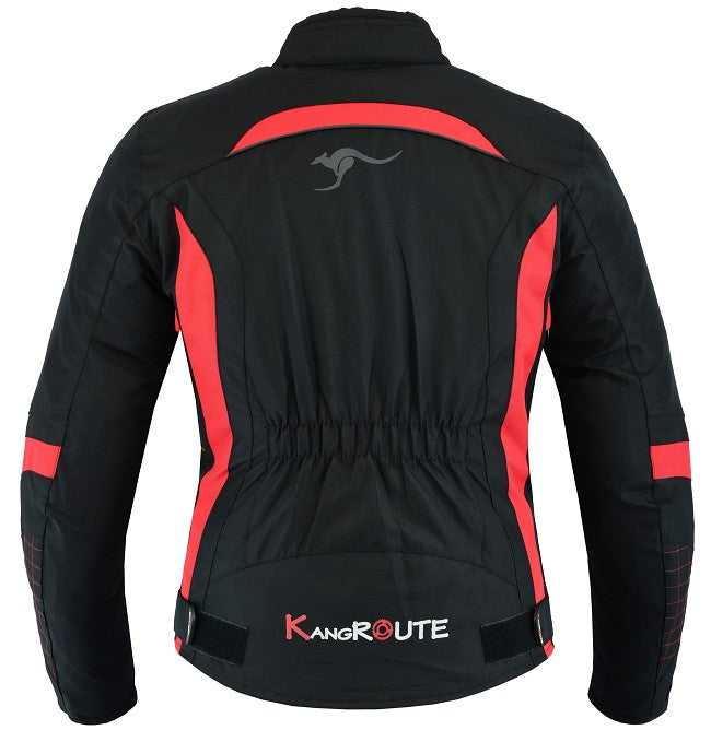 REF:ARTEMISA ROJA KANGROUTECHAQUETA CORDURA DE MOTO PARA CHICAS CON ESTILO MODERNO