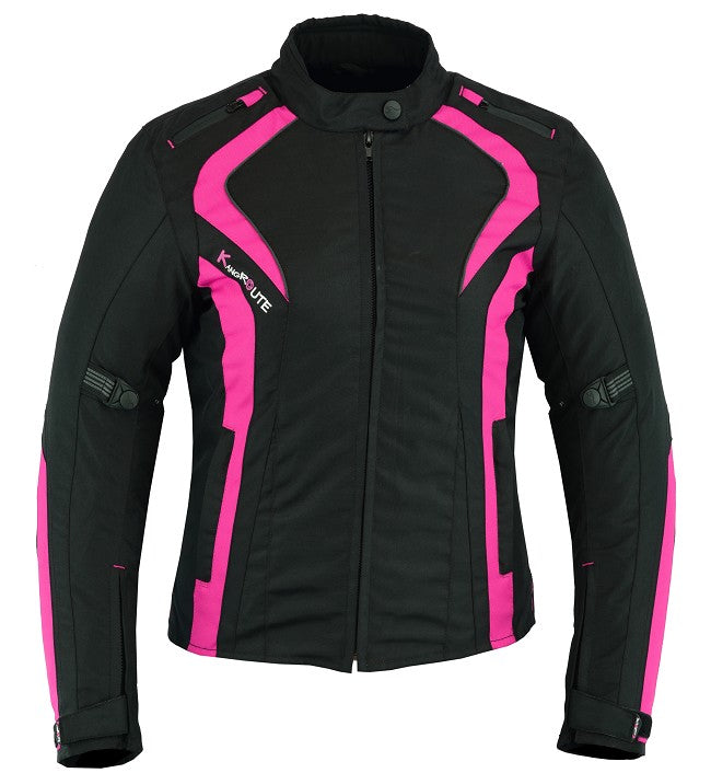REF:ARTEMISA FUCSIA ROSA KANGROUTECHAQUETA CORDURA DE MOTO PARA CHICAS CON ESTILO MODERNO