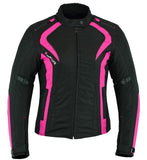 REF:ARTEMISA FUCSIA ROSA KANGROUTECHAQUETA CORDURA DE MOTO PARA CHICAS CON ESTILO MODERNO
