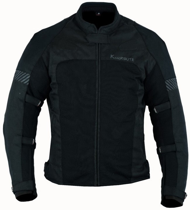 REF:EROS BLACKCHAQUETA PERFORADA DE VERANO CON FORRO IMPERMEABLE Y DESMONTABLE