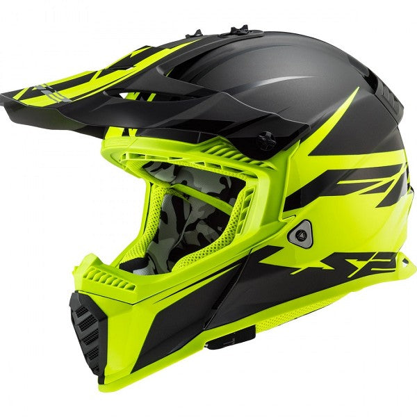 REF:MX437 FAST ROAR MATT BLACK H-V YELLOWMX437 FAST ROAR MATT BLACK H-V YELLOW