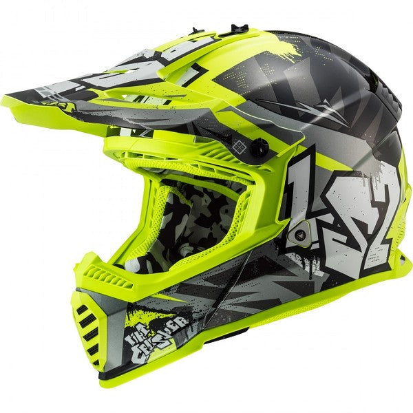 REF:MX437 FAST CRUSHER BLACK H-V YELLOWMX437 FAST CRUSHER BLACK H-V YELLOW