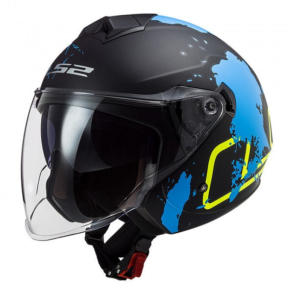 OF573 TWISTER II XOVER MATT TITANIUM BLACK BLUE