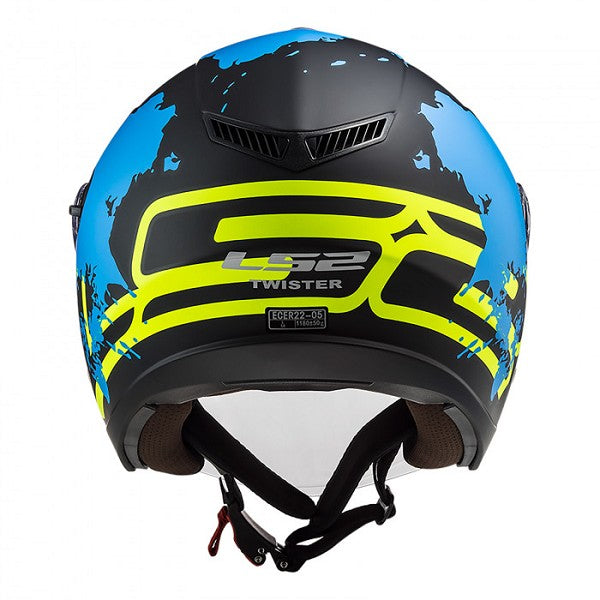 OF573 TWISTER II XOVER MATT TITANIUM BLACK BLUE